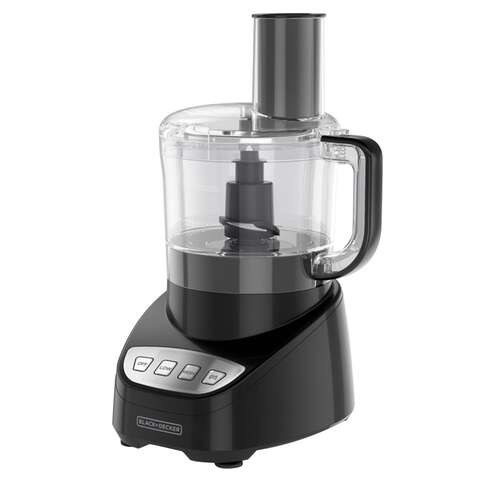 Black+Decker Black 8 cups Food Processor 450 W