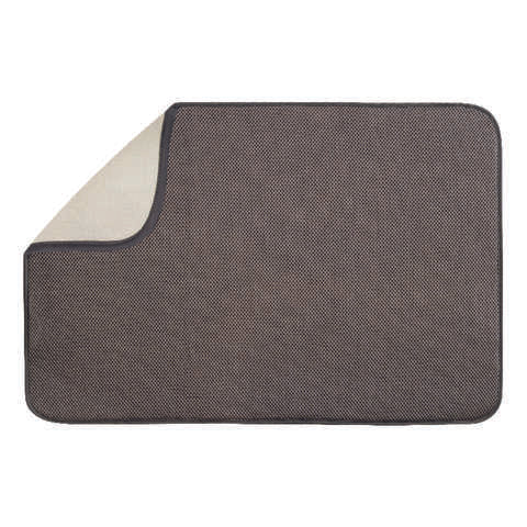 iDesign 24 in. L X 18 in. W X 24 in. H Microfiber Drying Mat