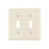 Leviton 15 amps Single Pole Antimicrobial Treated Toggle Switch White 1 pk