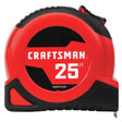 Craftsman 25 ft. L X 1 in. W Tape Measure 1 pk