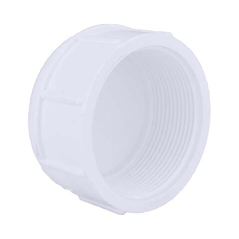 Charlotte Pipe Schedule 40 2 in. FPT X 2 in. D FPT PVC Cap 1 pk, Pack of 10