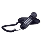 Home Plus 1 Handle Analog Telephone Black