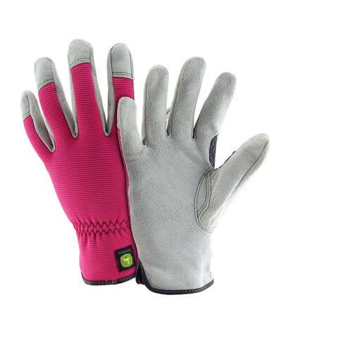 West Chester John Deere Women's Performance/Hi-Dexterity Work Gloves Pink L 1 pair, Pack of 3