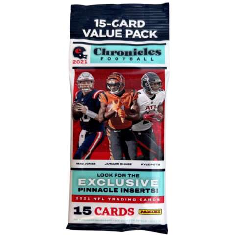 Panini Chronicles Football Trading Cards Assorted 15 pc, Pack of 12