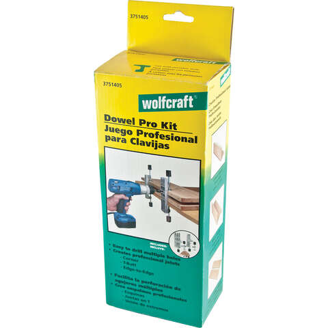 Wolfcraft Doweling Jig 1-1/4 in. 67 pc