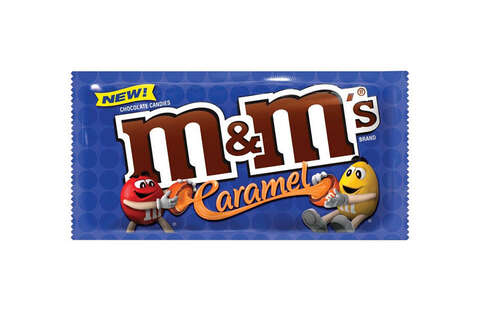 M&M's Caramel Chocolate Candies 1.41 oz, Pack of 24