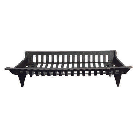 Open Hearth Black Cast Iron Fireplace Grate