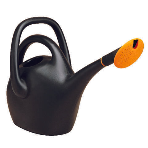 Bloem EZ Pour Black 2.6 gal Resin Watering Can