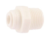 SharkBite Push to Connect 1/4 in. 3/8 in. D MNPT Polypropylene Adapter