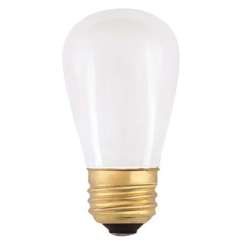 Westinghouse 11 W S14 Specialty Incandescent Bulb E26 (Medium) White 1 pk