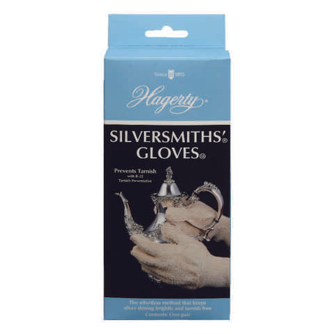 Hagerty No Scent Silversmiths' Gloves 1 pair Cloth