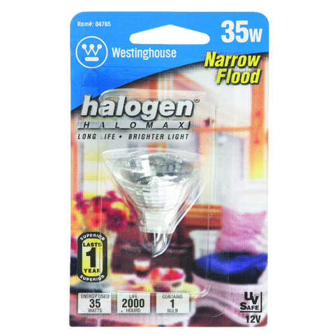 Westinghouse 35 W MR11 Floodlight Halogen Bulb 360 lm White 1 pk