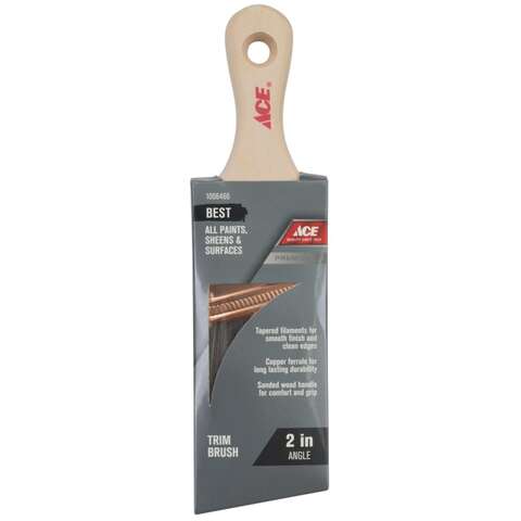 Ace Best 2 in. Angle Paint Brush, Pack of 6