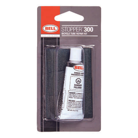 Bell Sports Stopper 300 Rubber Bike Tube Repair Kit Black