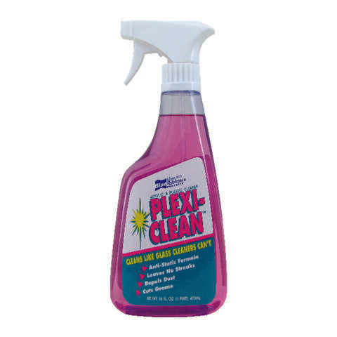 Blue Ribbon Plexi-Clean Acrylic & Plastic Cleaner 16 oz Liquid, Pack of 6