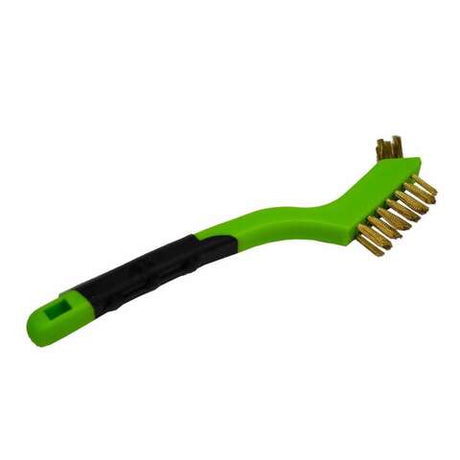 Forney 7-1/4 in. L X 1 in. W Scratch Brush Brass/Plastic 1 pc