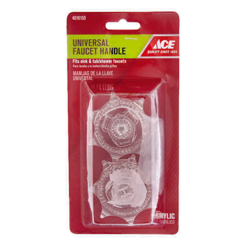 Ace For Universal Clear Sink and Tub and Shower Faucet Handle