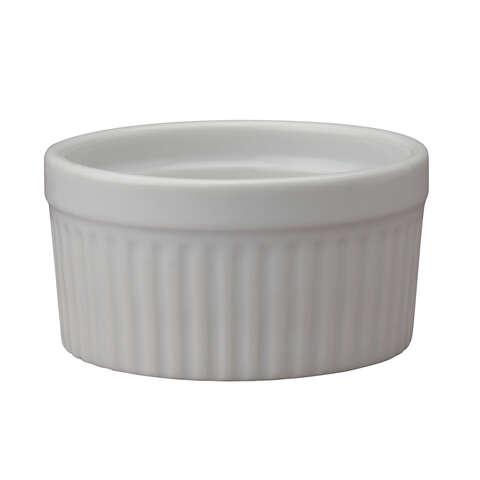 Harold Import 4 in. W X 4 in. L 4 in. Souffle Dish White