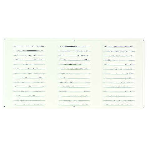 Air Vent 8 in. H X 16 in. L White Aluminum Undereave Vent, Pack of 24