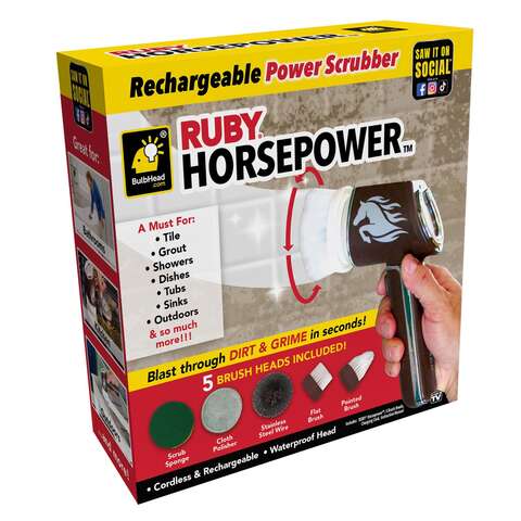 Ruby As Seen On TV Power Scrubber 1 pk