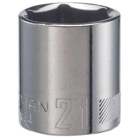 Craftsman 22 mm X 1/2 in. drive Metric 6 Point Deep Deep Impact Socket 1 pc