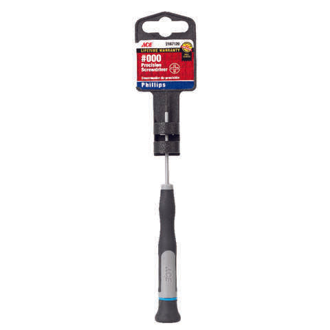 Ace No. 000 X 2-1/2 in. L Phillips Precision Screwdriver, Pack of 2