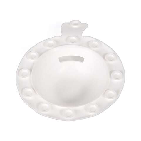 TubShroom BathShroom Matte Plastic Overflow Drain Cover