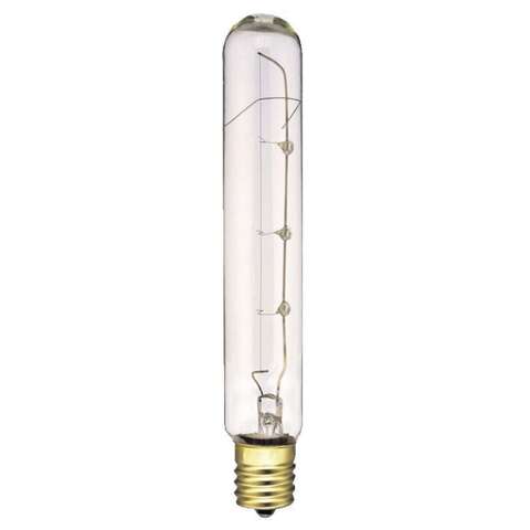 Westinghouse 25 W T6.5 Tubular Incandescent Bulb E17 (Intermediate) White 1 pk, Pack of 6