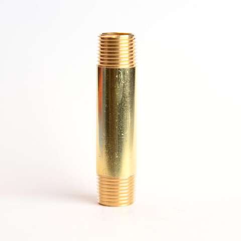 ATC 1/2 in. MPT X 1/2 in. D MPT Red Brass Nipple 3-1/2 in. L, Pack of 5