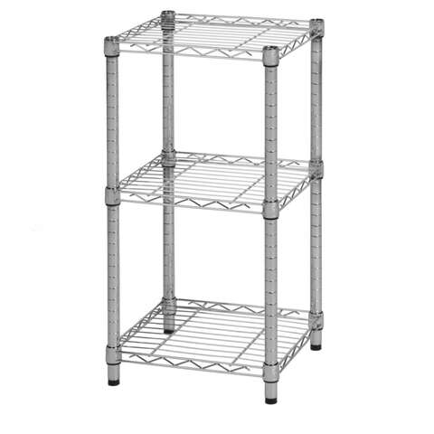 Honey-Can-Do 30 in. H X 15 in. W X 14 in. D Steel Shelving Unit