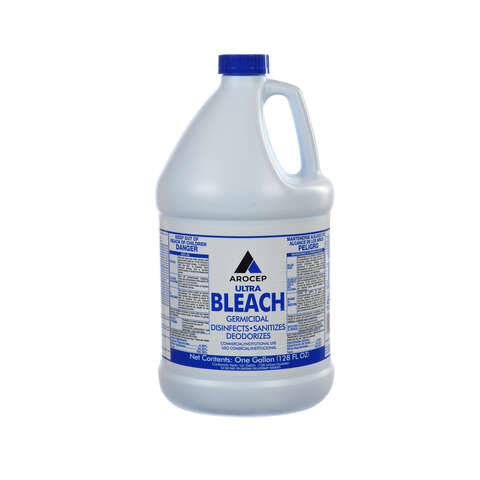 Arocep Regular Scent Disinfecting Bleach 128 oz, Pack of 6