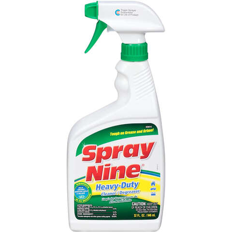 Spray Nine No Scent Cleaner and Degreaser 32 oz Spray, Pack of 12