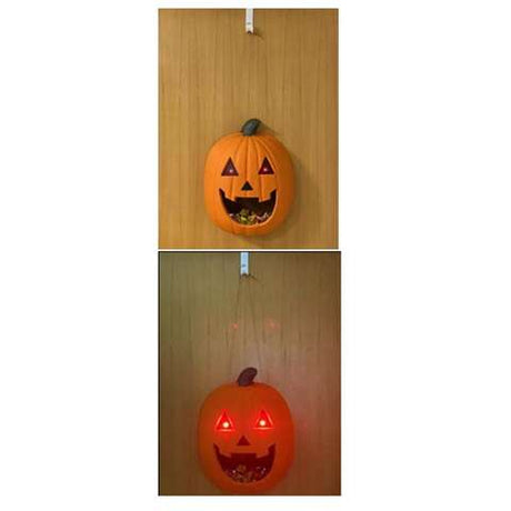 Fun World 12 in. Lite Up Jolly Jack Candy Dispenser Halloween Decor