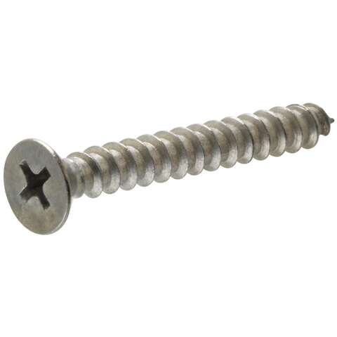 HILLMAN No. 8 in. X 5/8 in. L Phillips Flat Head Sheet Metal Screws 100 pk