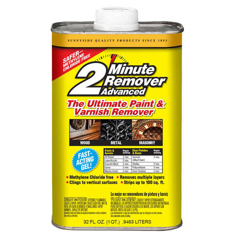 Sunnyside 2 Minute Remover Advanced Paint and Varnish Remover 1 qt, Pack of 6