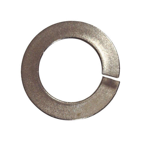 Hillman 7/16 in. D Stainless Steel Split Lock Washer 50 pk