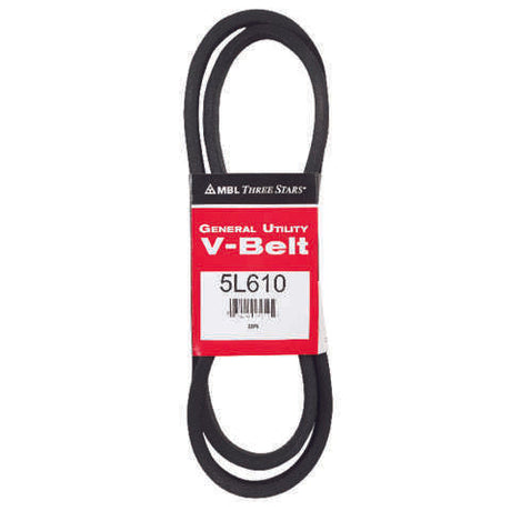 Mitsuboshi FHP 5L610 Standard General Utility V-Belt 0.63 in. W X 61 in. L For Fractional Horsepower