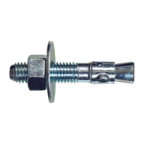 HILLMAN 1/4 in. D X 3-1/4 in. L Steel Round Head Wedge Anchor 30 pk