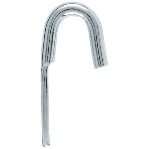 Hampton Small Zinc-Plated Silver Steel 3.75 in. L Rope Binding Hook 300 lb 1 pk, Pack of 10