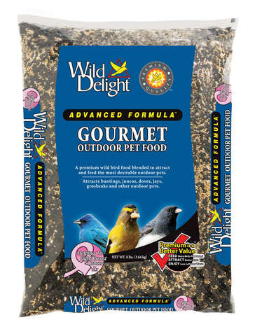 Wild Delight Gourmet Assorted Species Sunflower Seeds Wild Bird Food 8 lb