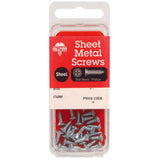 HILLMAN No. 6 X 5/8 in. L Phillips Flat Head Sheet Metal Screws 20 pk, Pack of 10