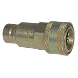 Apache 0.5 in. D 3000 psi Steel Flat Face Hydraulic Adapter