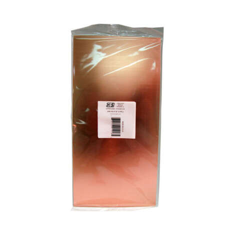 K&S 0.025 in. X 6 in. W X 12 in. L Copper Plain Sheet Metal