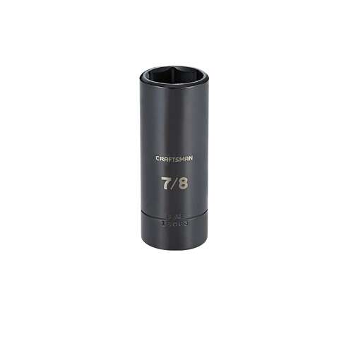 Craftsman 7/8 in. X 1/2 in. drive SAE 6 Point Deep Deep Impact Socket 1 pc