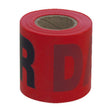 C.H. Hanson 200 ft. L X 3 in. W Plastic Danger Barricade Tape Red