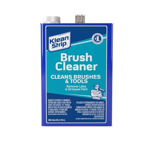 Klean Strip Methyl Ethyl Ketone Brush Cleaner 1 gal, Pack of 4