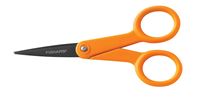 Fiskars 99947097J Non-Stick Scissor, 4.9 in OAL, 1-13/16 in L Cut, Stainless Steel Blade, Double Loop Handle