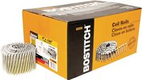 Bostitch C10P120DG Framing Nail, 3 in L, 11 Gauge, Steel, Thickcoat, Round Head, Smooth Shank