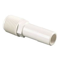 Watts 35 Series 3527-1008 Stem Connector, 1/2 in, CTS x MPT, Polypropylene, Off-White