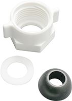 Plumb Pak PP835-49 Ballcock Coupling Nut with Cone Washer, 5/8 in, Plastic